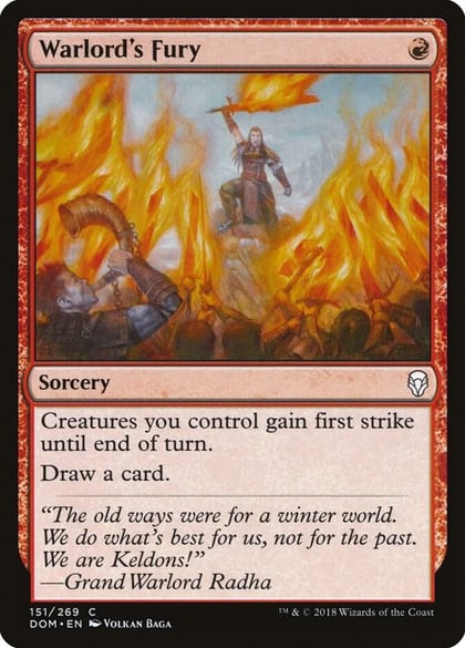 Warlord's Fury, Dominaria 151