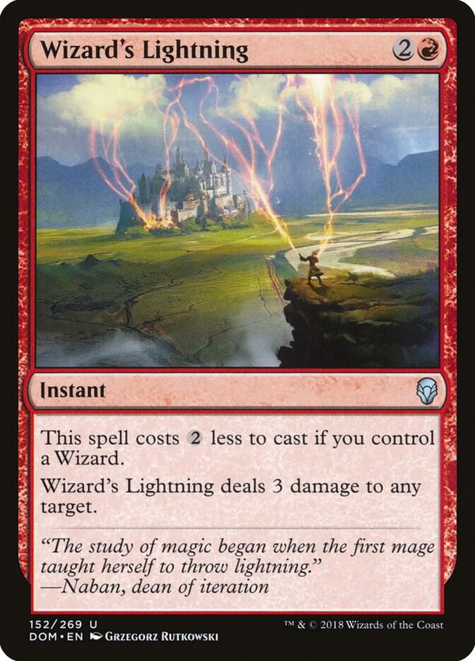 Wizard's Lightning, Dominaria 152