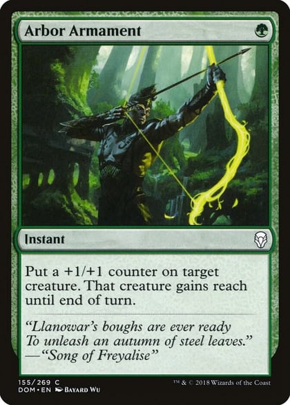 Arbor Armament, Dominaria 155