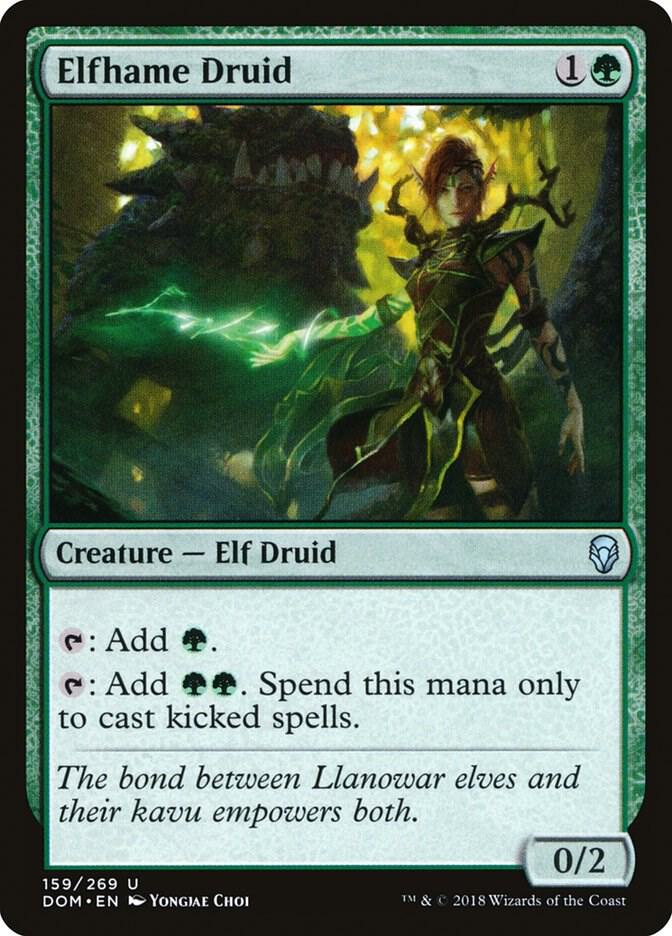 Elfhame Druid, Dominaria 159