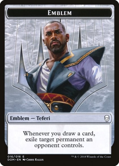 Emblem - Teferi, Hero of Dominaria, Dominaria 16