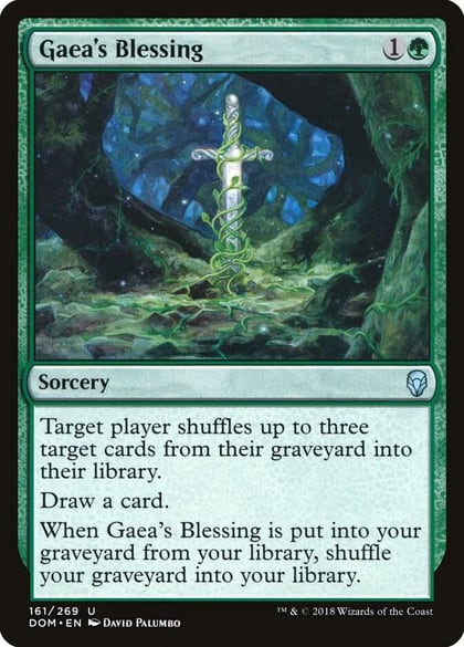 Gaea's Blessing, Dominaria 161
