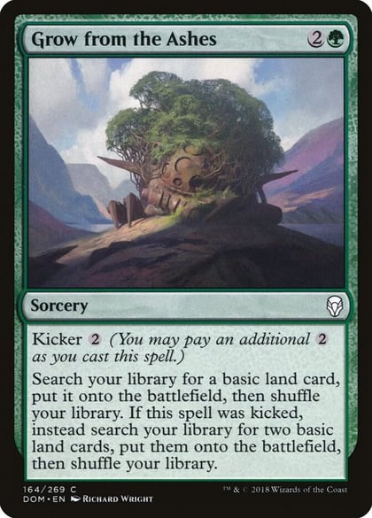 Grow from the Ashes, Dominaria 164