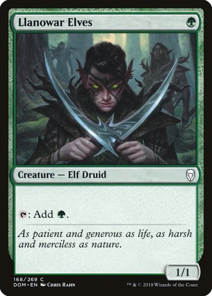 Llanowar Elves, Dominaria 168