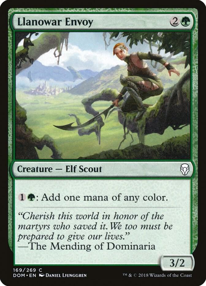 Llanowar Envoy, Dominaria 169