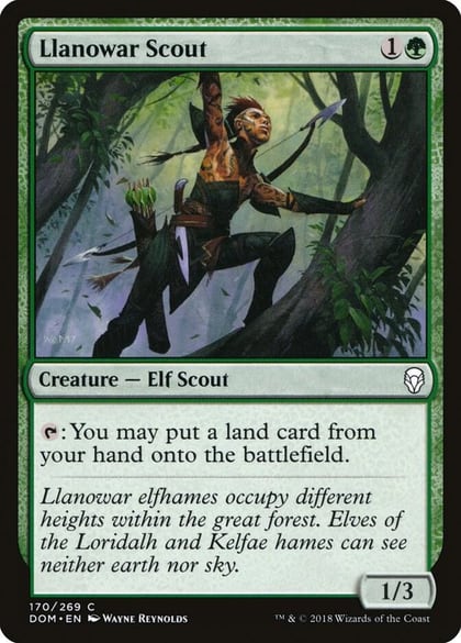 Llanowar Scout, Dominaria 170