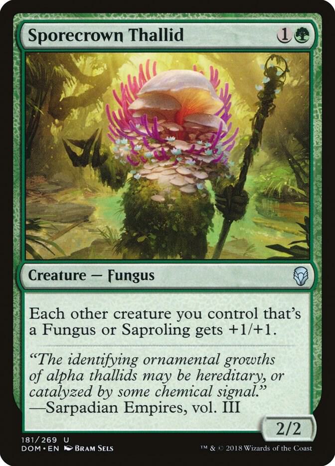 Sporecrown Thallid, Dominaria 181