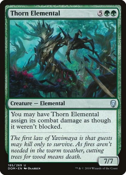 Thorn Elemental, Dominaria 185