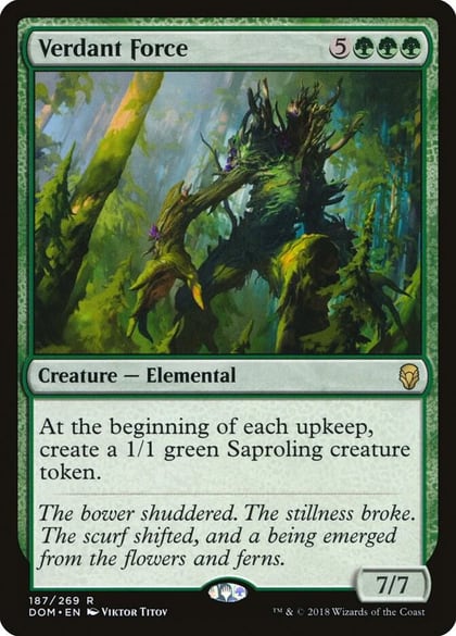 Verdant Force, Dominaria 187
