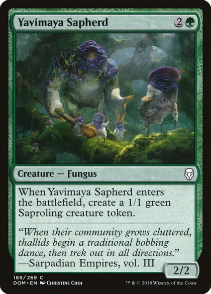 Yavimaya Sapherd, Dominaria 189