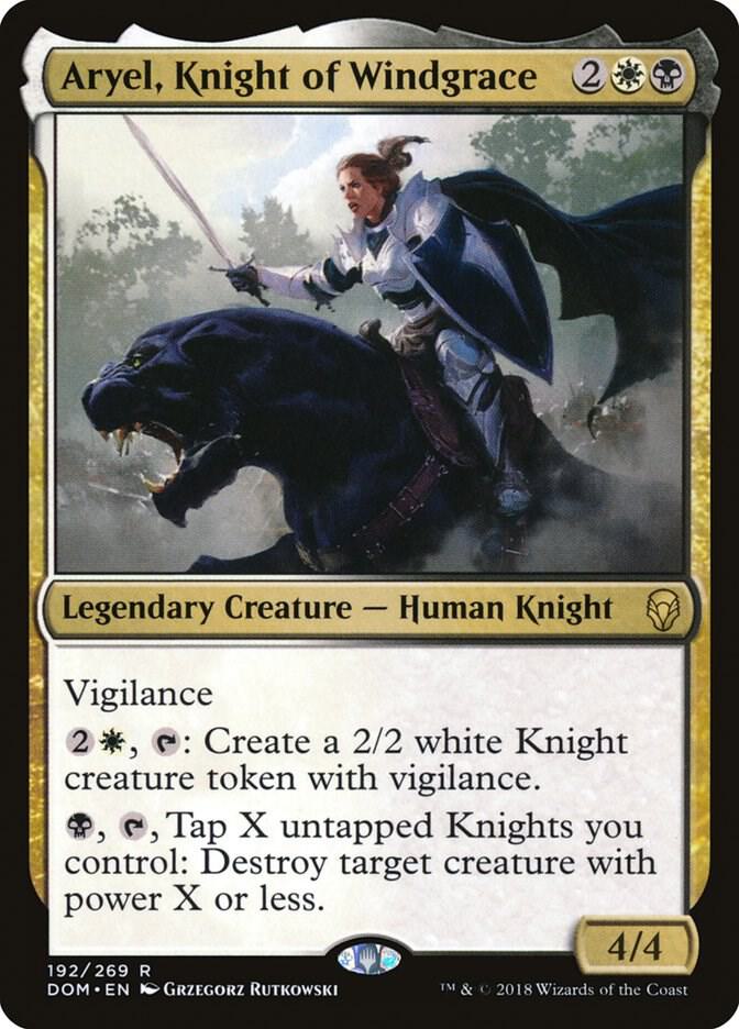 Aryel, Knight of Windgrace, Dominaria 192