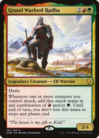 Grand Warlord Radha, Dominaria 195
