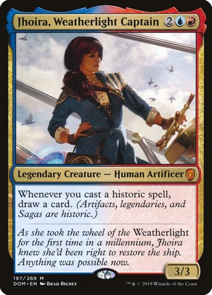 Jhoira, Weatherlight Captain, Dominaria 197