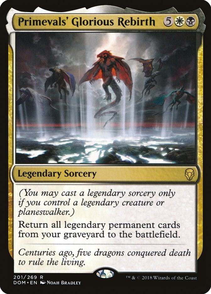 Primevals' Glorious Rebirth, Dominaria 201