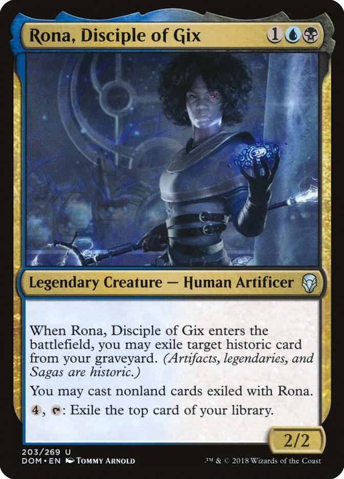 Rona, Disciple of Gix, Dominaria 203