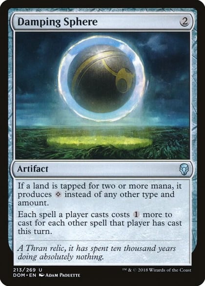 Damping Sphere, Dominaria 213