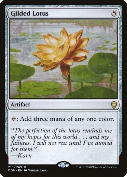 Gilded Lotus, Dominaria 215