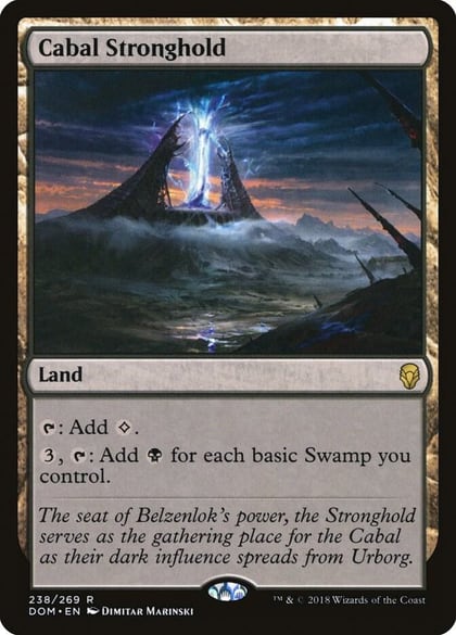 Cabal Stronghold, Dominaria 238