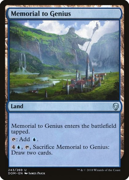 Memorial to Genius, Dominaria 243