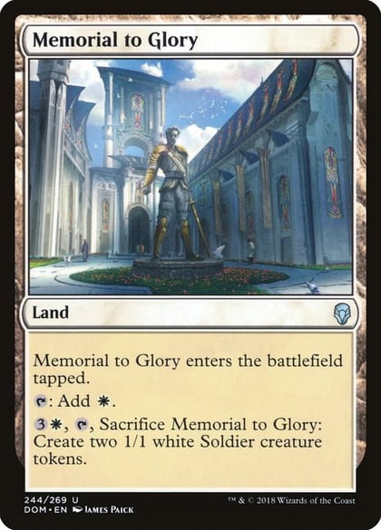 Memorial to Glory, Dominaria 244