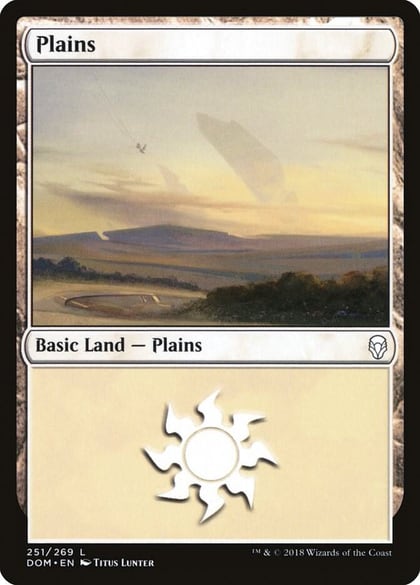 Plains (251), Dominaria 251
