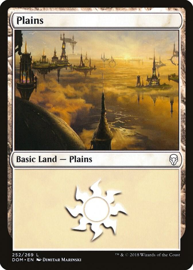 Plains (252), Dominaria 252