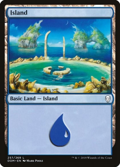 Island (257), Dominaria 257