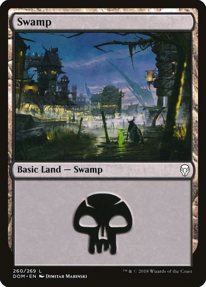 Swamp (260), Dominaria 260