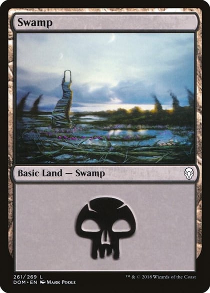 Swamp (261), Dominaria 261