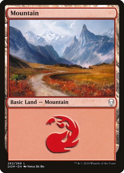 Mountain (262), Dominaria 262