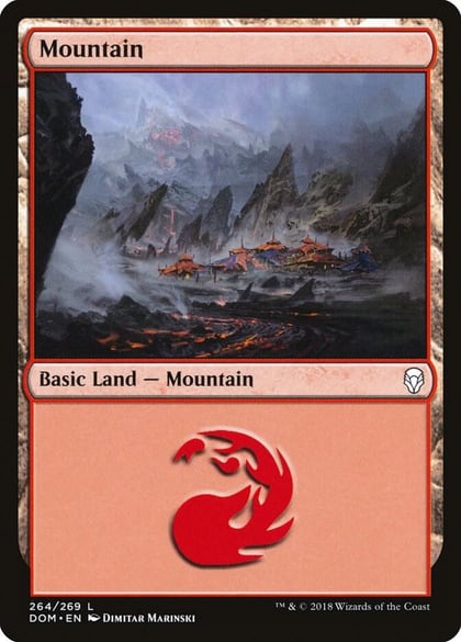 Mountain (264), Dominaria 264