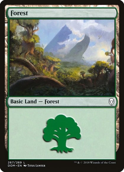 Forest (267), Dominaria 267