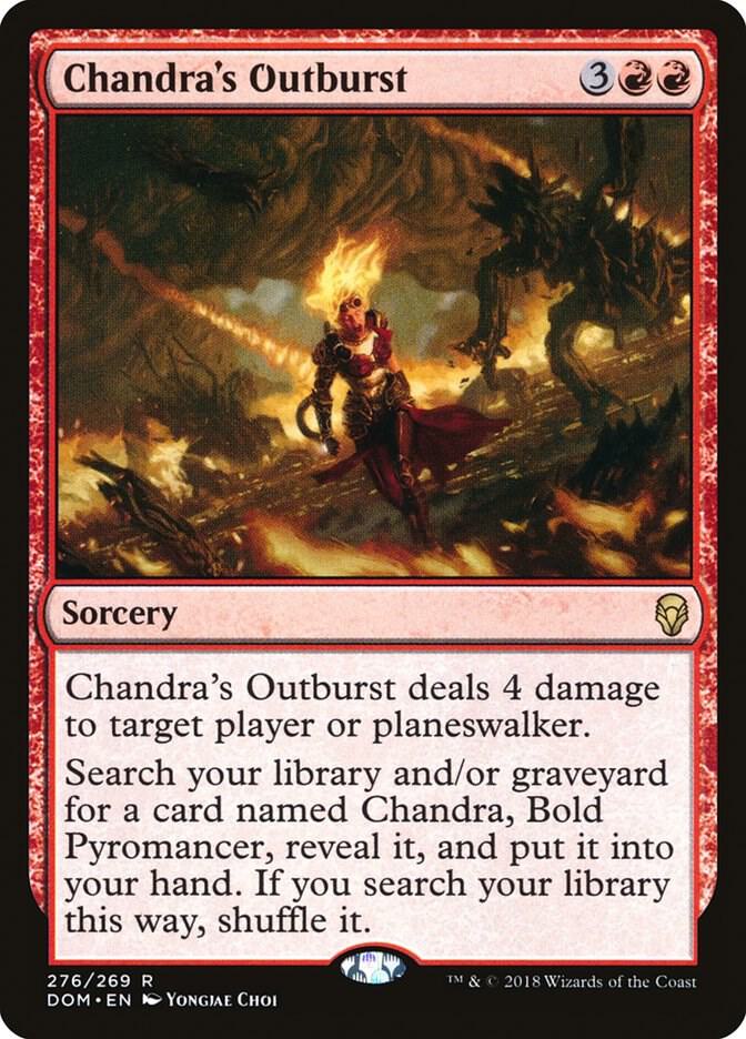 Chandra's Outburst, Dominaria 276