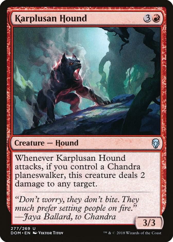 Karplusan Hound, Dominaria 277