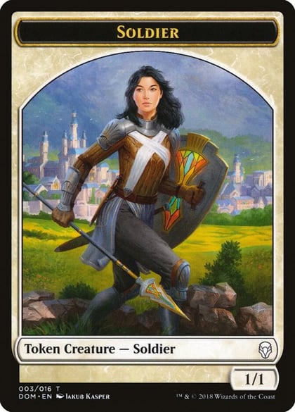 Soldier Token, Dominaria 3