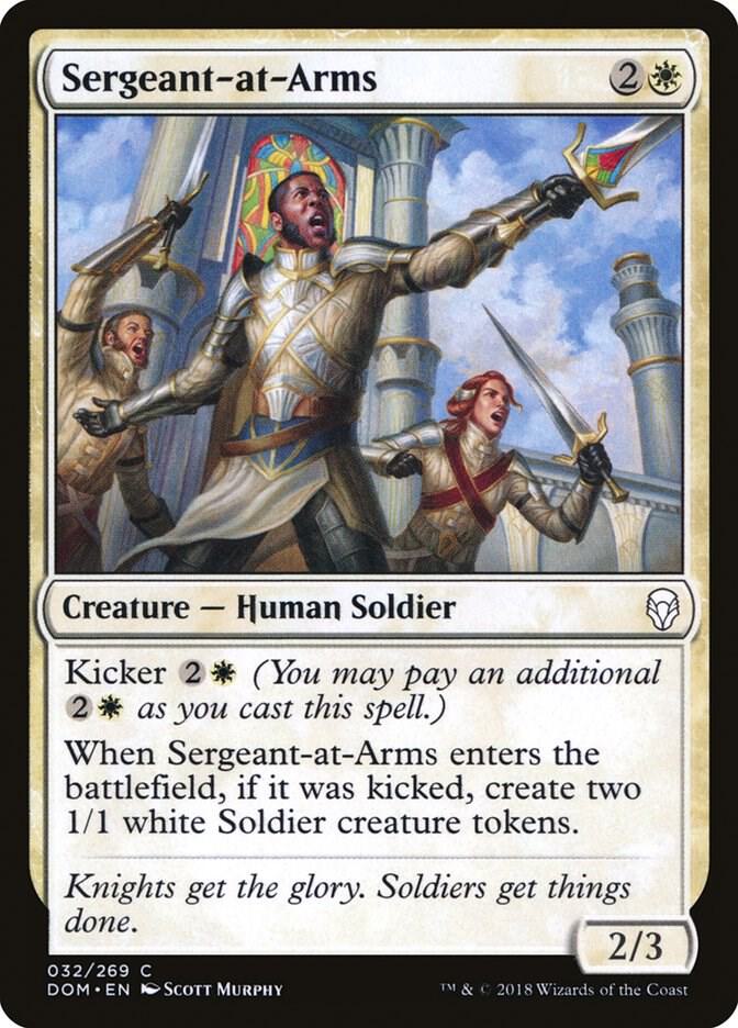 Sergeant-at-Arms, Dominaria 32
