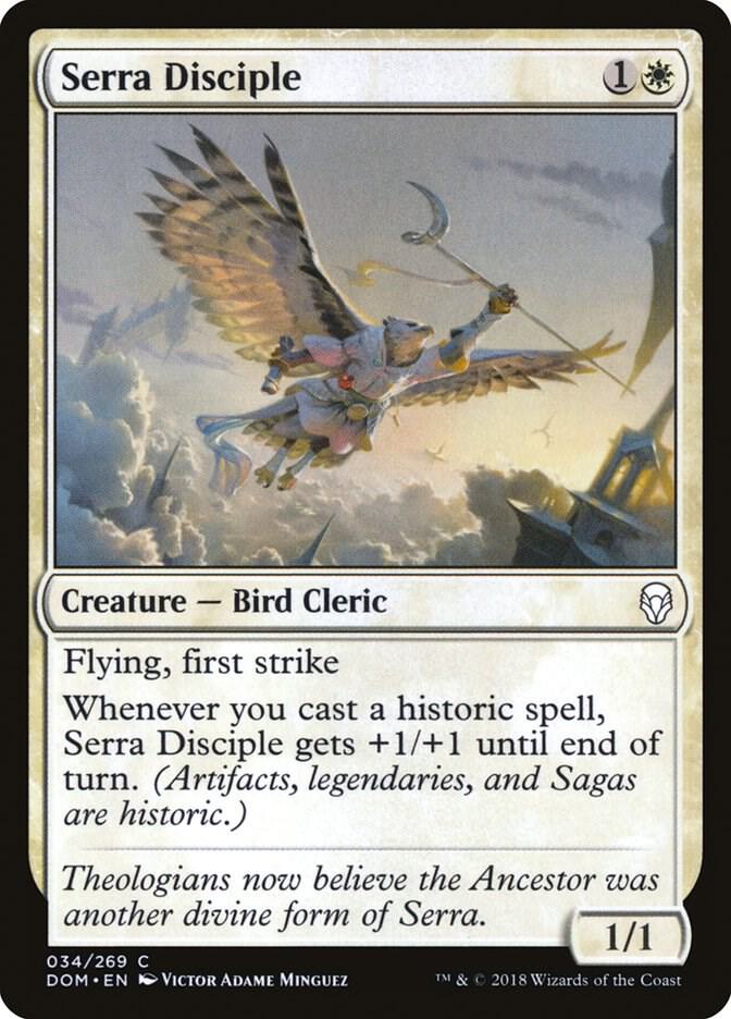 Serra Disciple, Dominaria 34