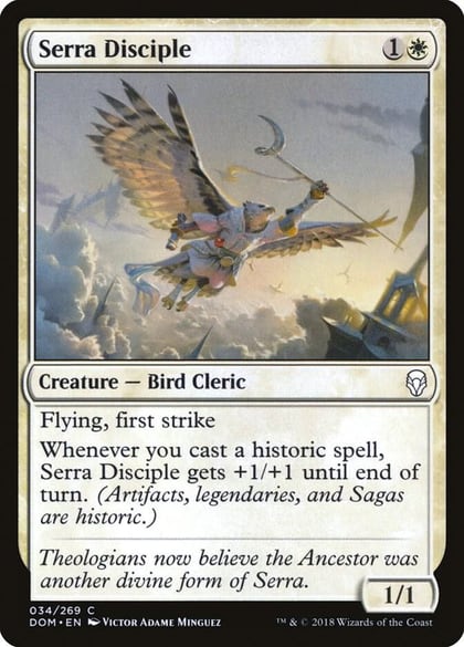 Serra Disciple, Dominaria 34