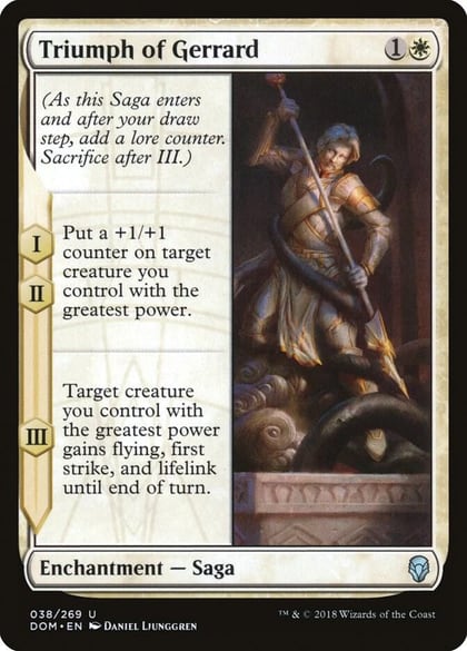 Triumph of Gerrard, Dominaria 38