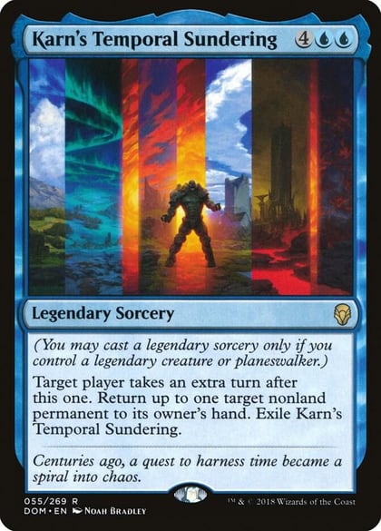 Karn's Temporal Sundering, Dominaria 55