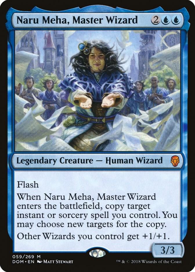 Naru Meha, Master Wizard, Dominaria 59