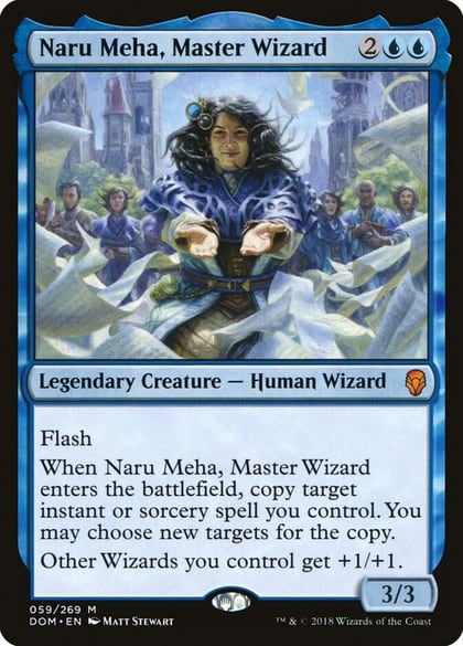 Naru Meha, Master Wizard, Dominaria 59