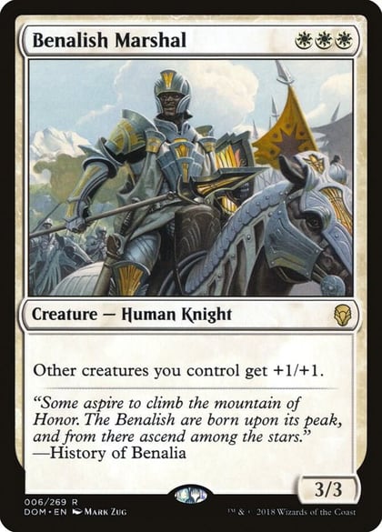 Benalish Marshal, Dominaria 6