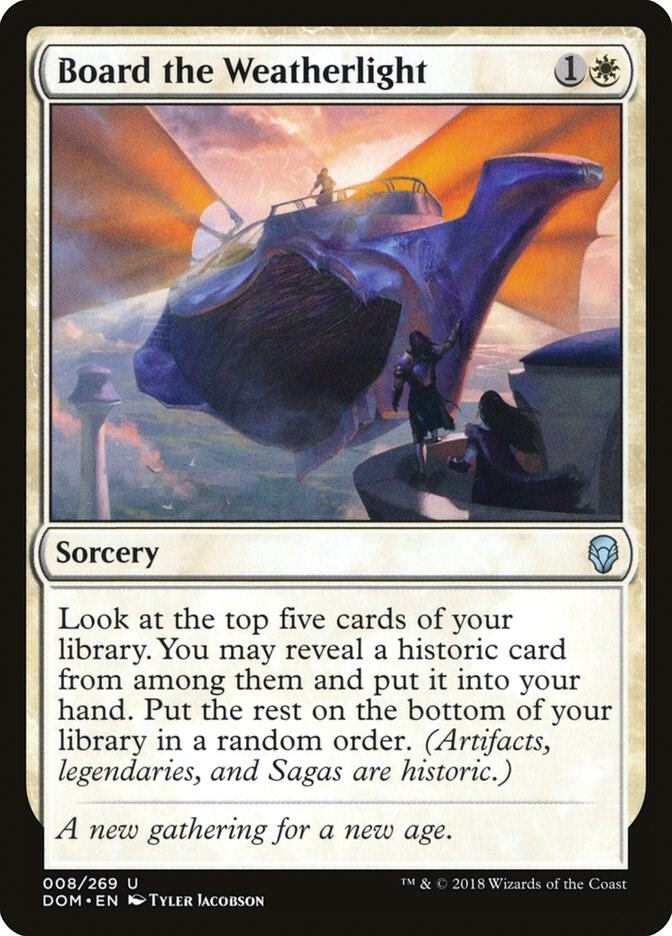 Board the Weatherlight, Dominaria 8