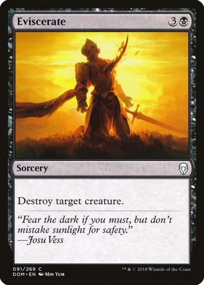 Eviscerate, Dominaria 91