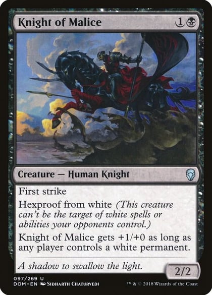 Knight of Malice, Dominaria 97
