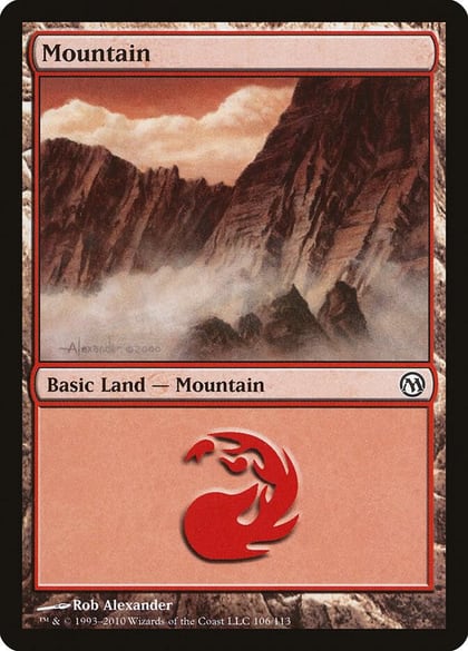 Mountain (106), Duels of the Planeswalkers 106
