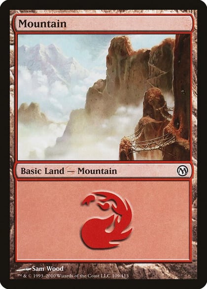Mountain (109), Duels of the Planeswalkers 109