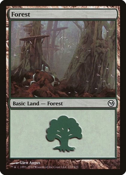 Forest (110), Duels of the Planeswalkers 110