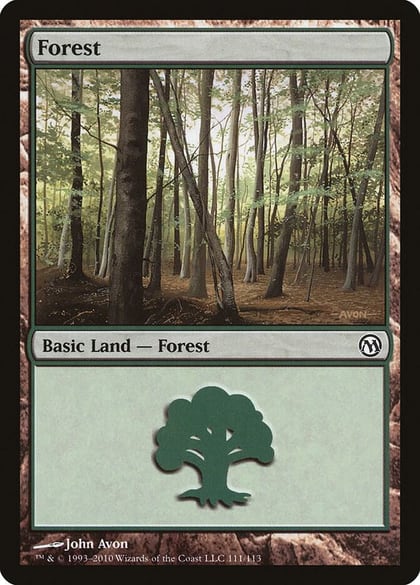 Forest (111), Duels of the Planeswalkers 111